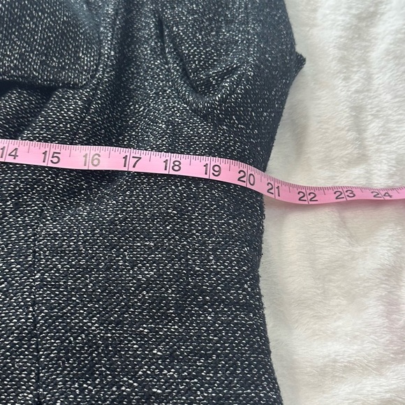 LOFT Black Blazer with Wide Lapel and Asymmetrical Closure - Picture 2 of 14